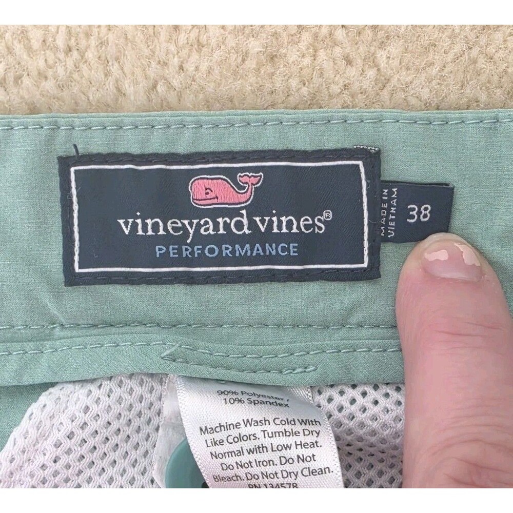 VINEYARD VINES by SHEP AND IAN MENS TEAL BREAKER SHORTS - SIZE 32 - 0050 - Picture 8 of 11